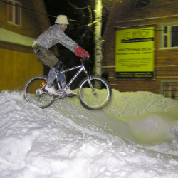 Дропик в снег