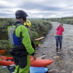 Для фотографа очень важно уметь парить над водой