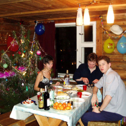 Новогодний стол